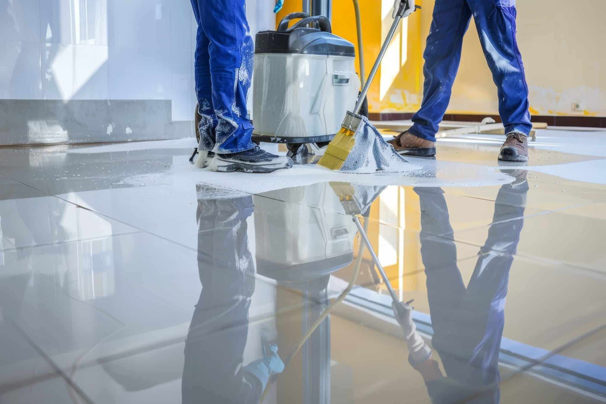 Nettoyage de fin de chantier